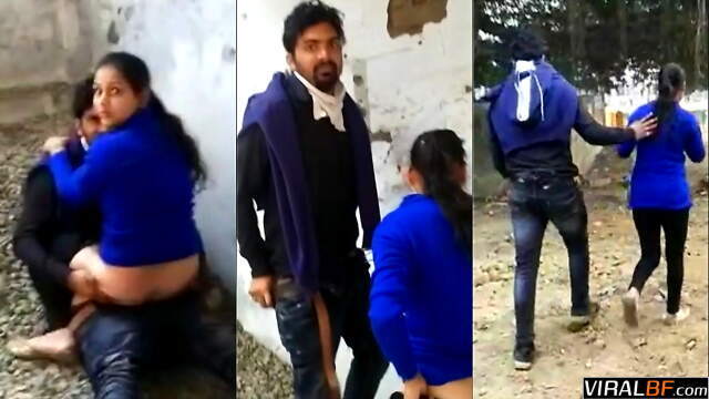 Desi College Girl Caught Pounding Lover On Public Street Hardcore