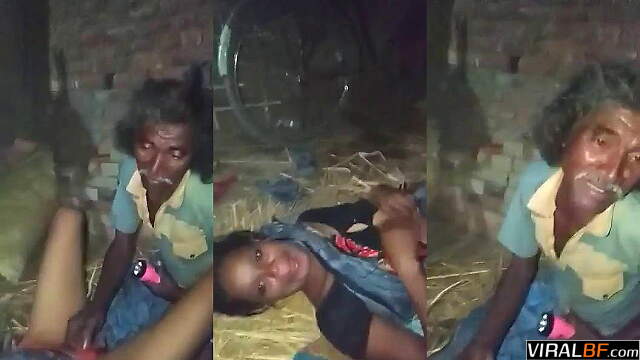 Desi Village Aunty Caught Riding Uncle In Hardcore Action