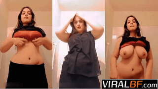 Slutty Desi Bhabhi’s Dirty Dance Exposes Boobs and Ass